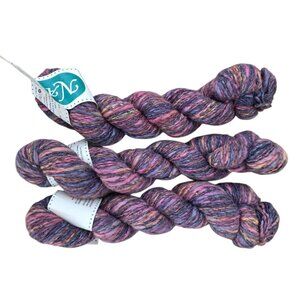 Vtg 3 Skeins NADIA BERROCO Yarn 1.75 oz each, 65% wool, color 6715, Germany